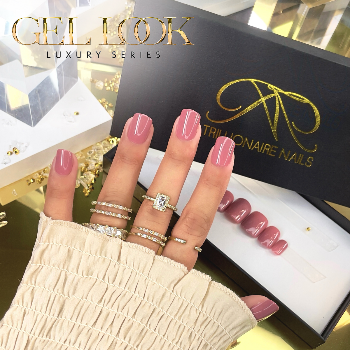 Rosewood Soft Gel Nägel